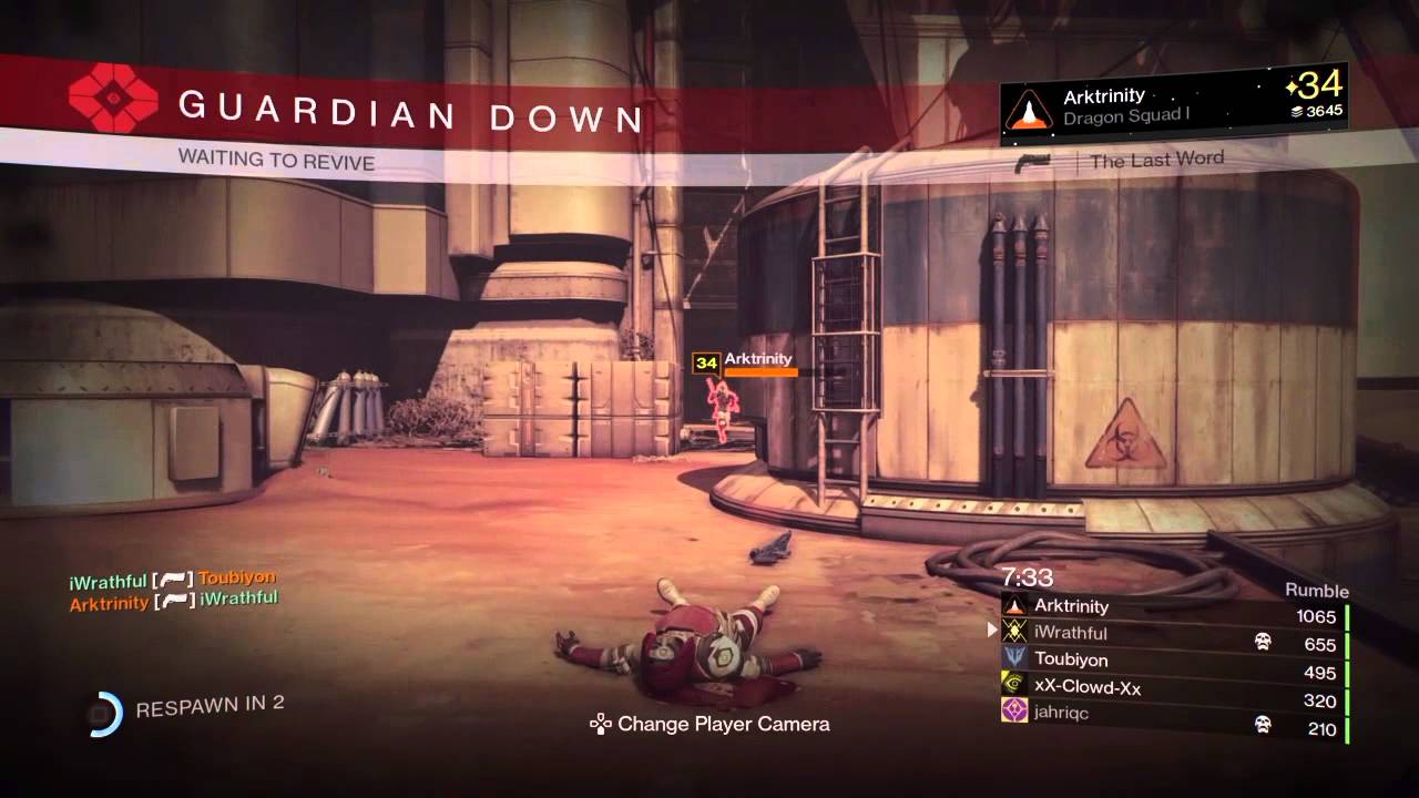 Destiny | Sweaty Rumble vs Arktrinity | Rumble