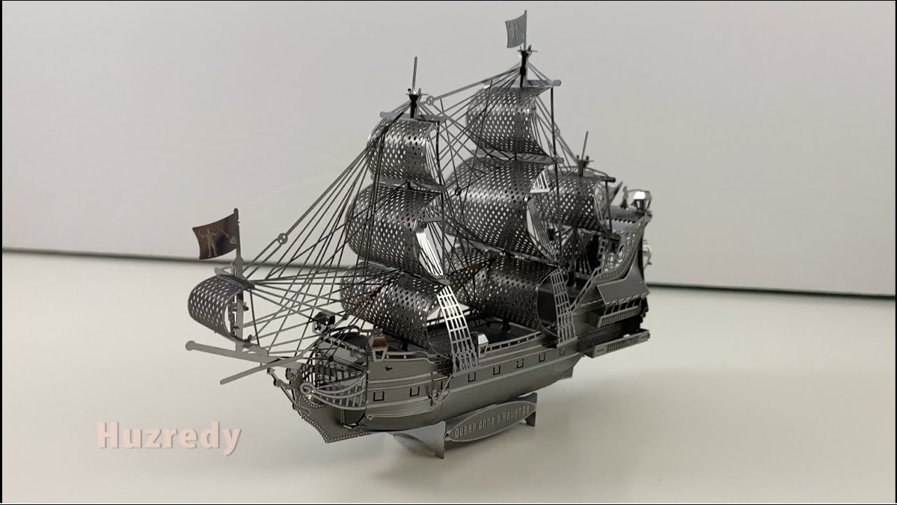 Build Queen Anne's Revenge Metal Earth Kit