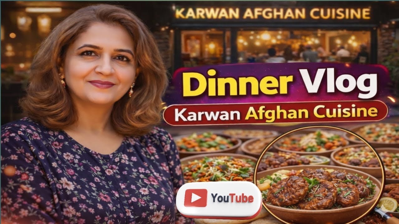 👉 Dinner at Karwan Afghan Cuisine | Authentic Afghan Food Review