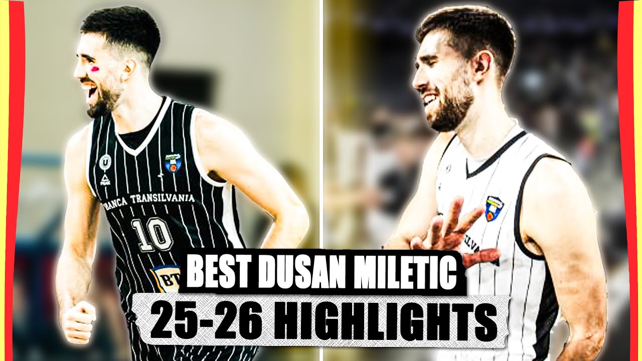 Dusan Miletic BEST 25-26 HIGHLIGHTS 🔥 Is it time to go home? ⚫⚪ EL CLIP SESSION Ep. 21