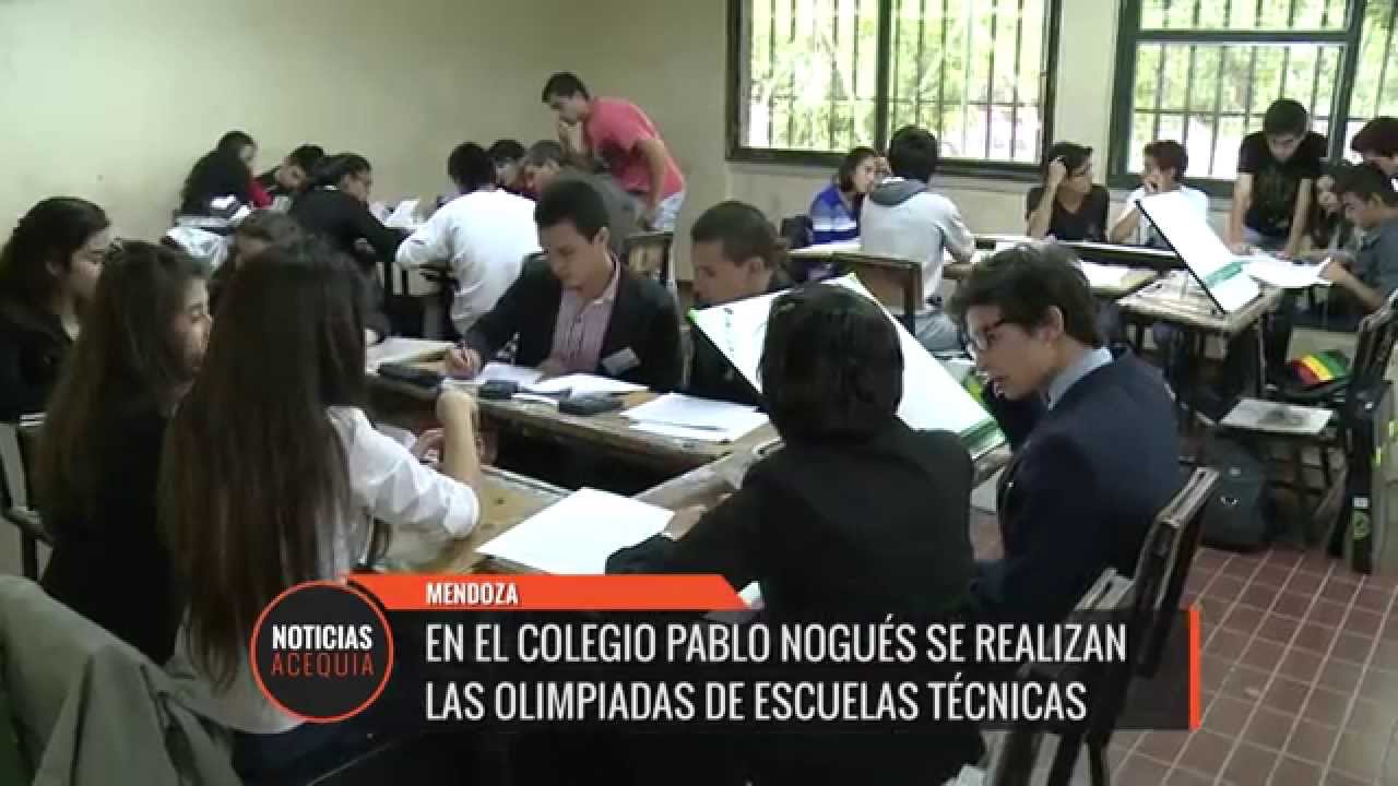 En la Escuela Pablo Nogués se realizan las olimpiadas regionales de escuelas técnicas