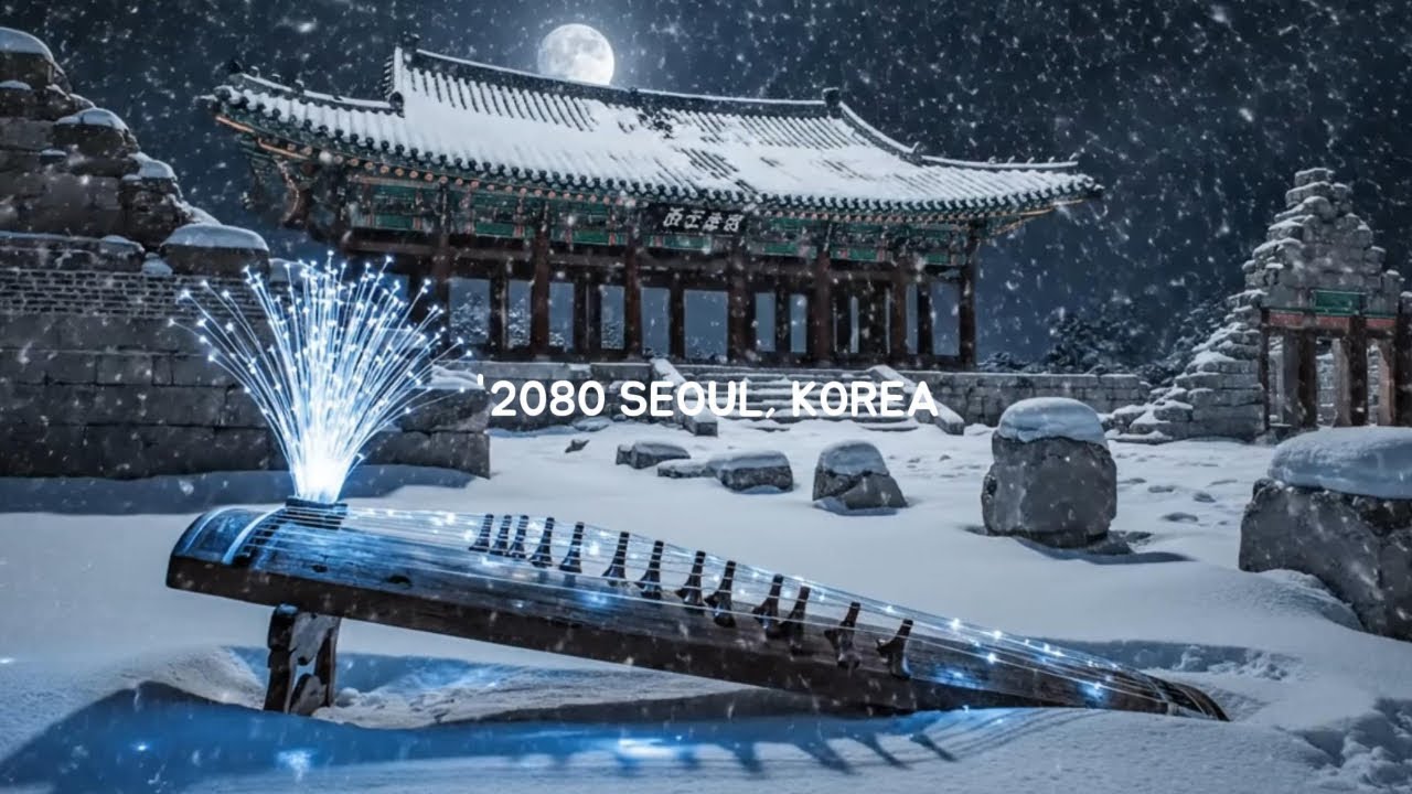 2080 Snow Country: A Snowy Future, Спокойная корейская K-Trot баллада для сна и глубокой релаксации