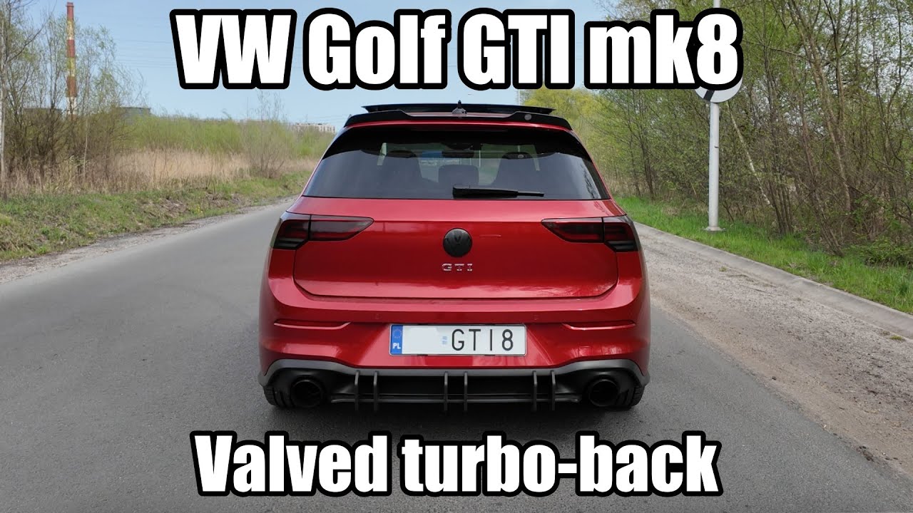 Volkswagen Golf mk8 GTI | Valved turbo-back | Baq Exhaust