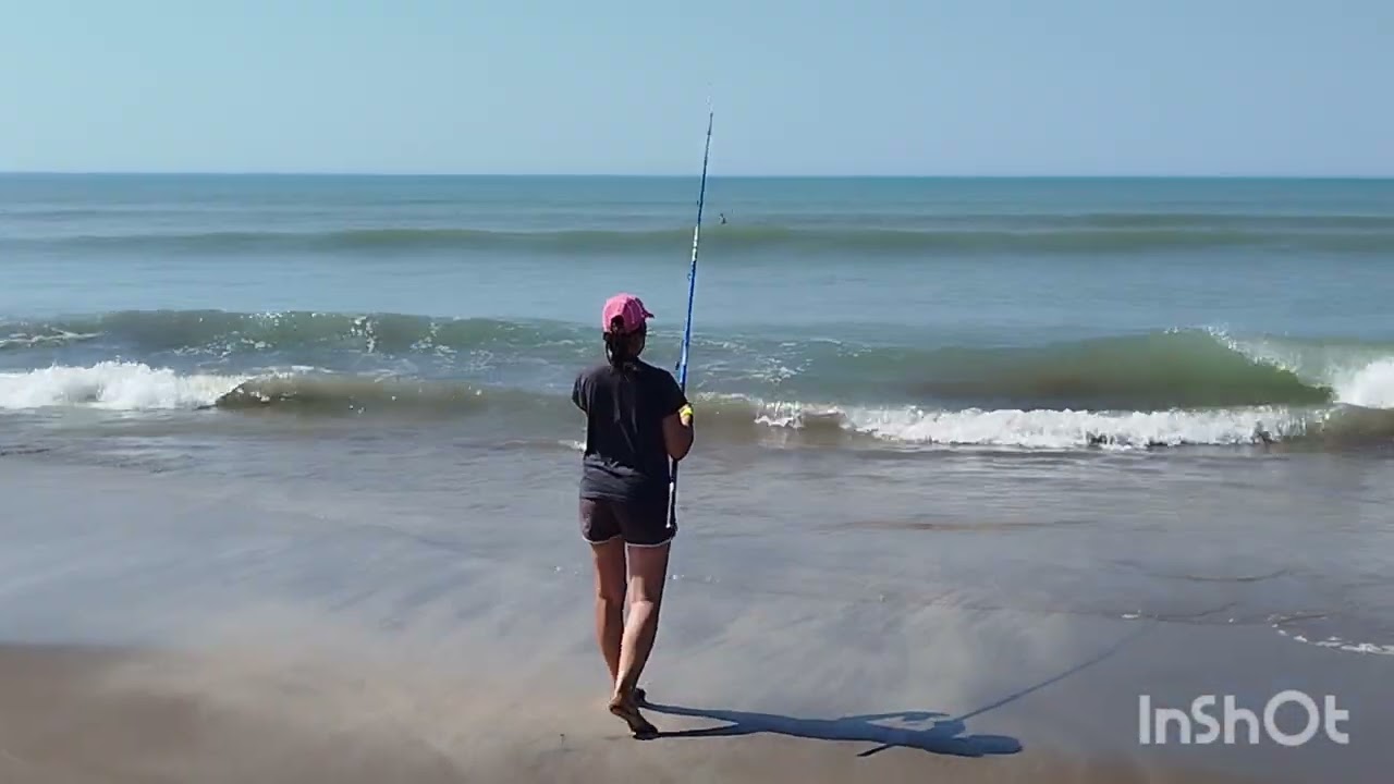 Concurso de pesca de la corvina, en el balneario Orense, partido de tres Arroyos. 11/01/2026