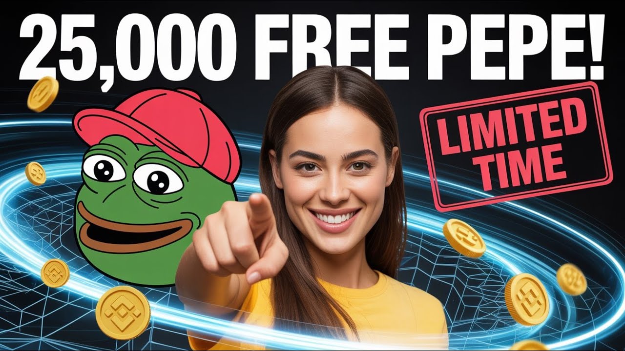 How to Get 25,000 FREE PEPE Tokens on Binance | No Investment Needed! #FreePepeTokens #BinanceFree