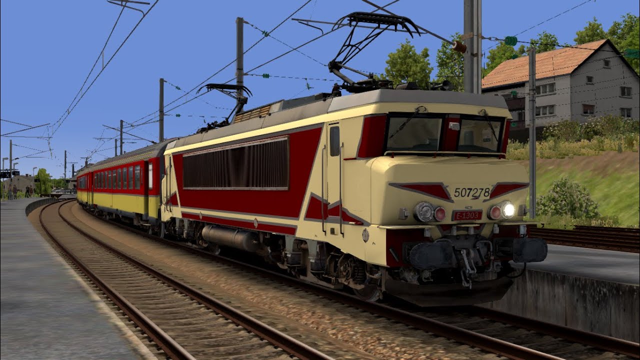 TRAIN SIMULATOR CLASSIC BB7200 { 1300 ONCF } PARTIE 2