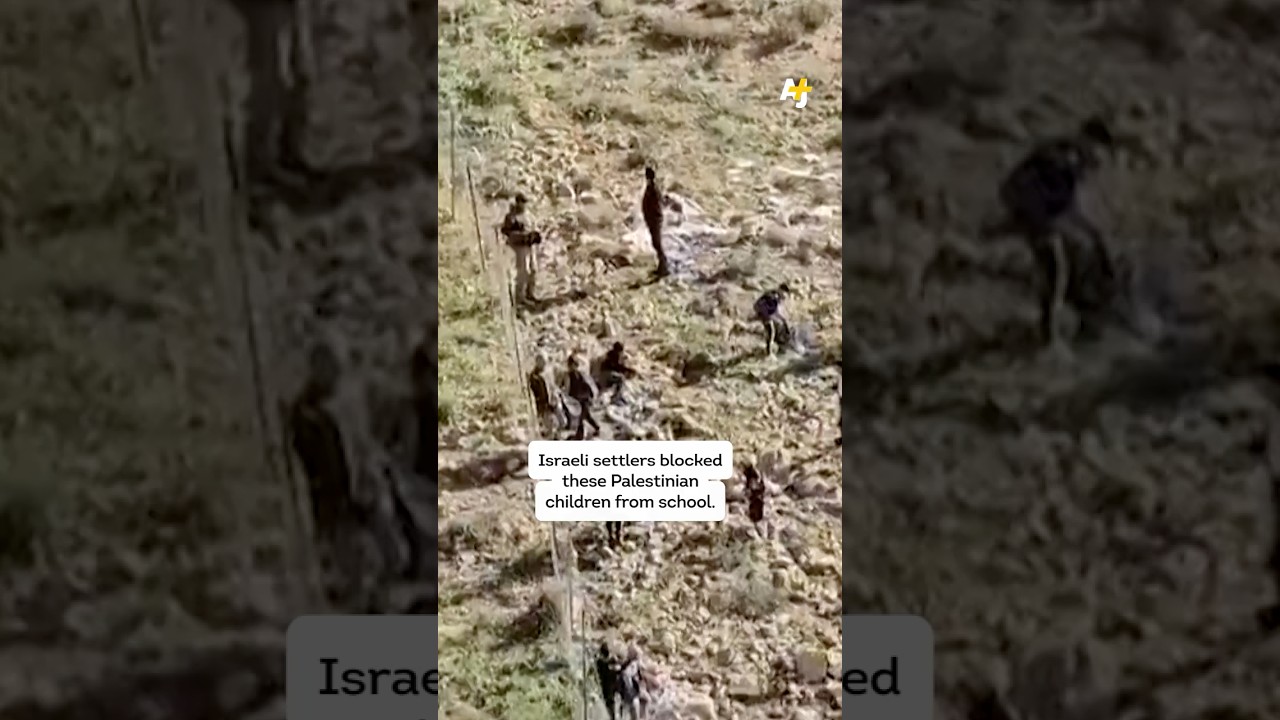 Palestinian Students Attacked by Israeli Tear Gas