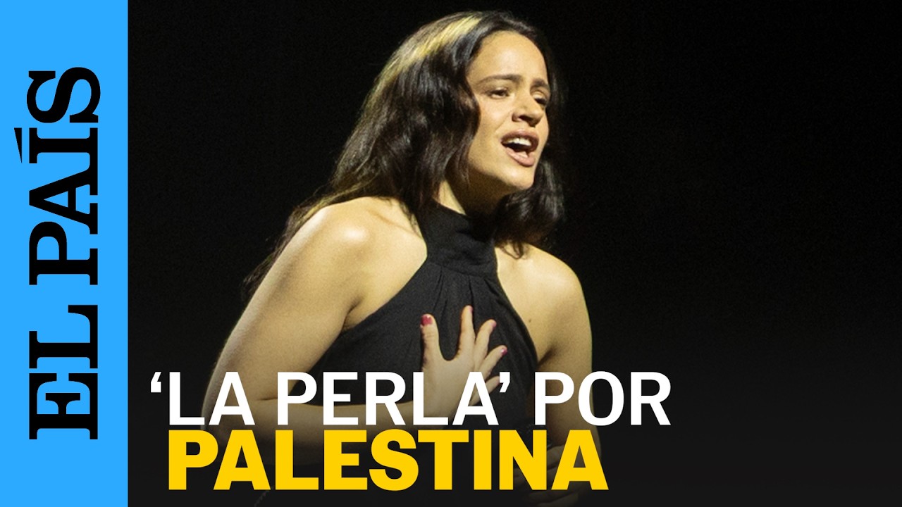 ROSALÍA | La cantante canta 'La perla' en el concierto solidario por Palestina e Barcelona