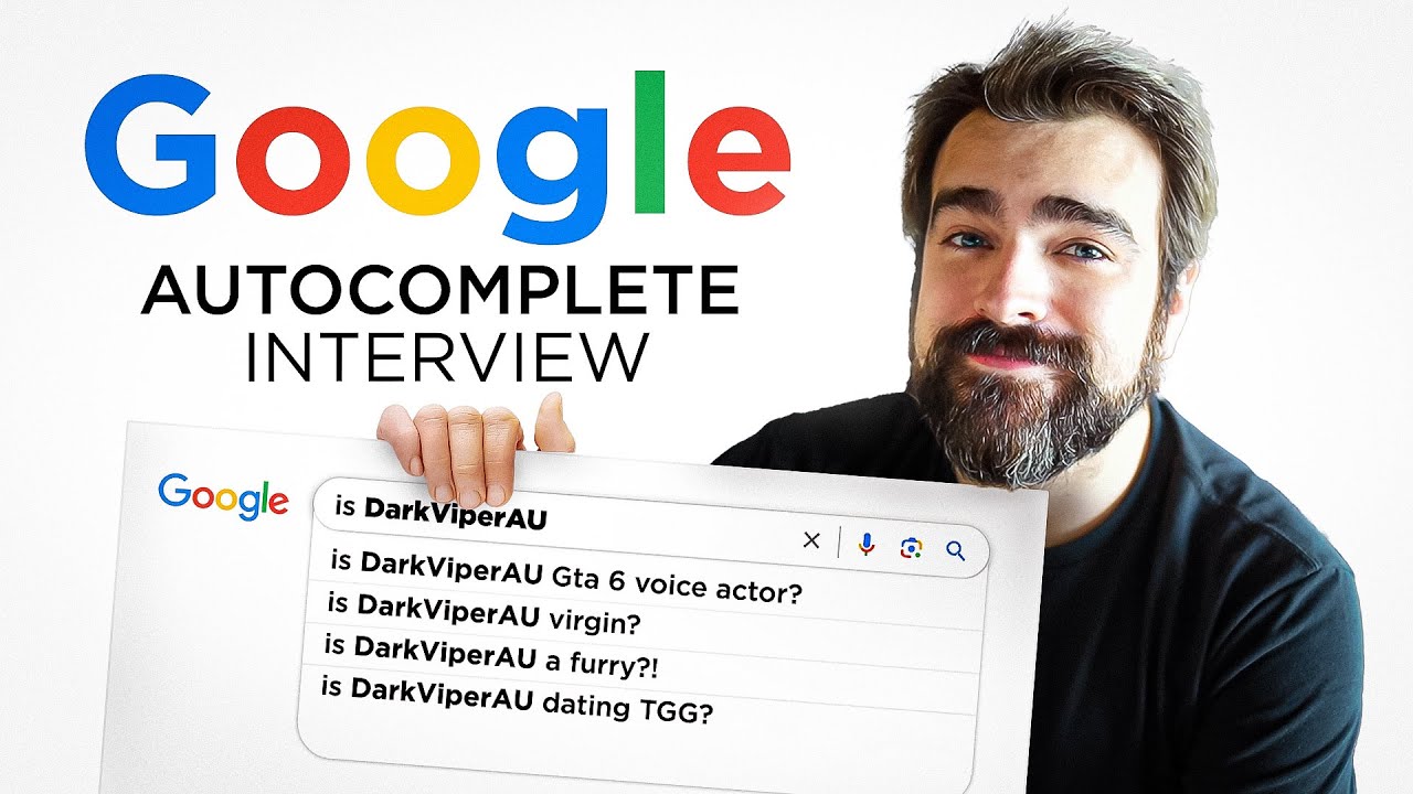 What Do People Google About Me? - Answering Google Autocomplete
