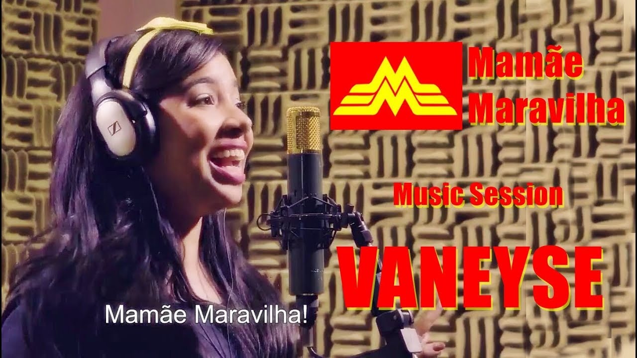 MAMÃE MARAVILHA - Music Session - VANEYSE com o Coral infantil no Reuel Estúdios