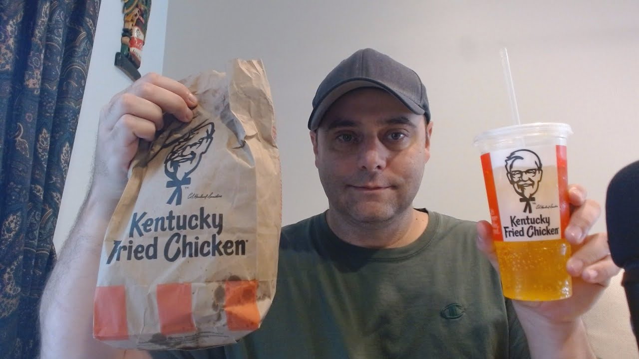 ASMR Eating KFC Chicken Sandwich and Fries
