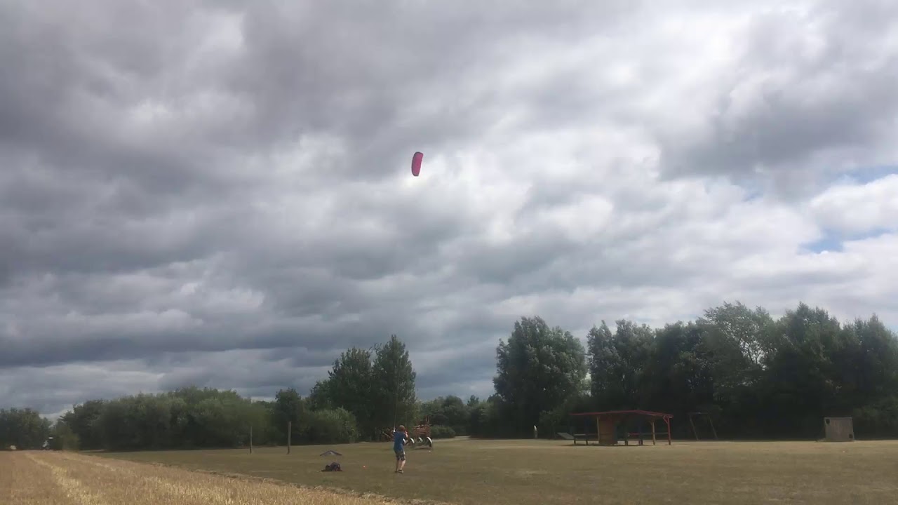 Spiderkites Lycos 2.5 Ventex bei 4-6 Bft (Rutschpartie!) am 05.08.18 nahe der Ostsee