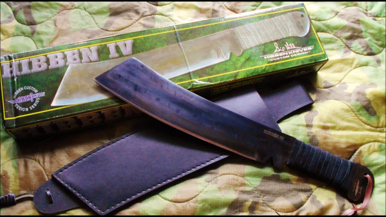 MY RAMBO 4 - HIBBEN 4 - MACHETE SURVIVAL KNIFE