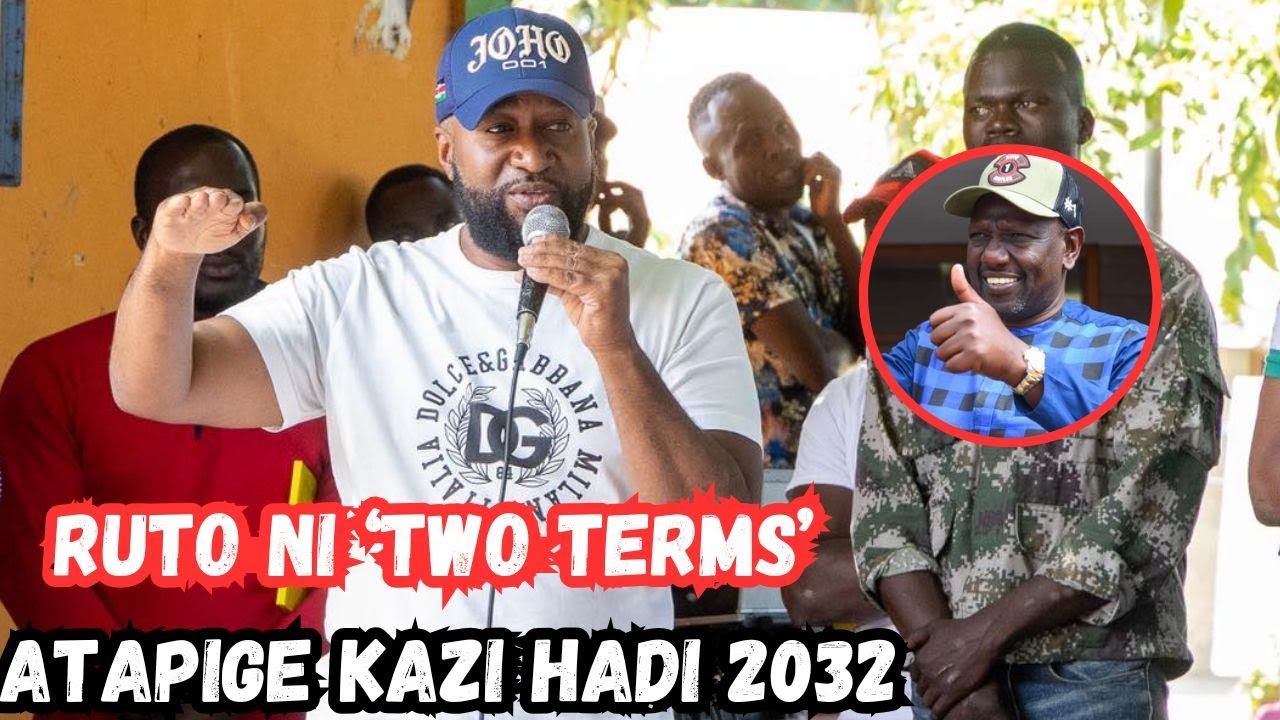 'RUTO NI KUMI BILA BREAK! Mambo ni two terms,' Hassan Joho Fumes in Garsen!!!