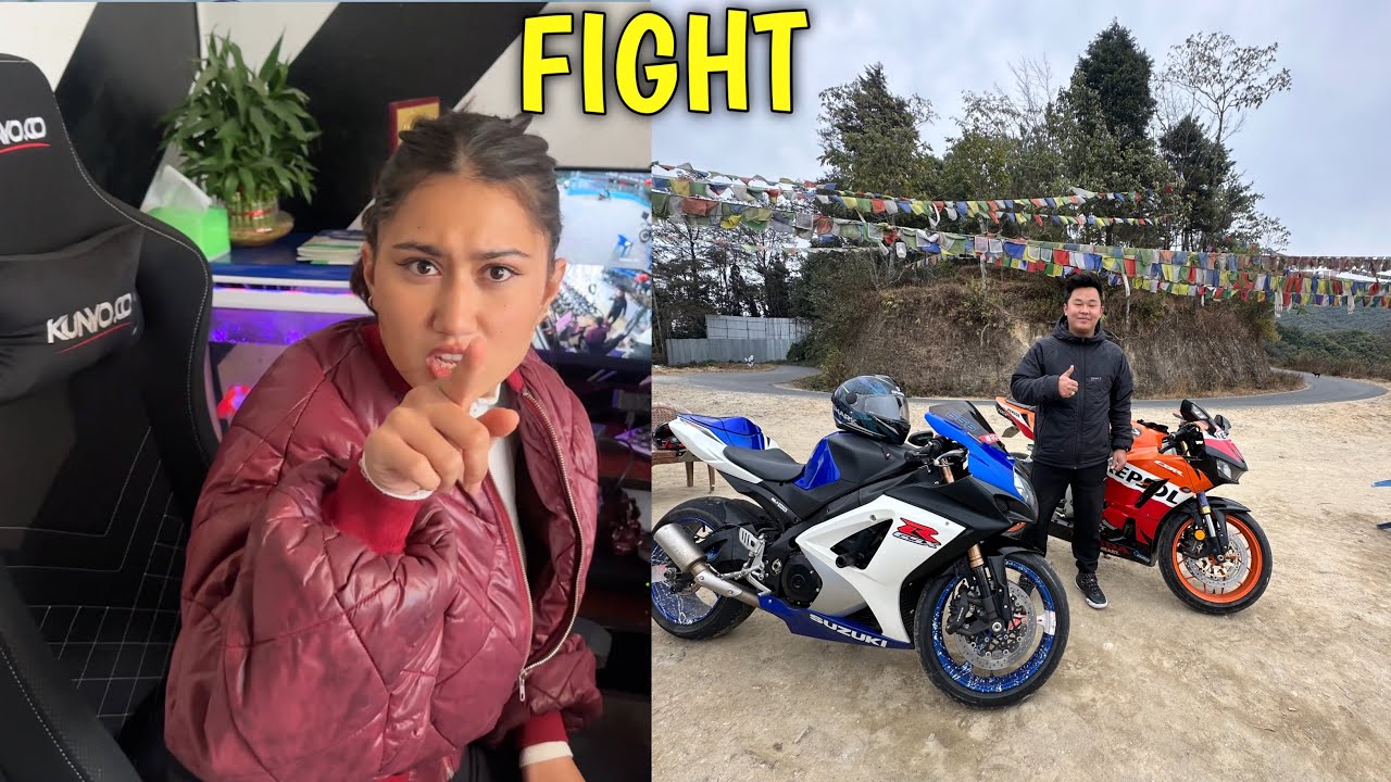 VALENTINE DAY KO DIN SHOES FIGHT PARYO ALISHA SANGA😂 / SUPERBIKE RIDE / ANTF SEASON 2