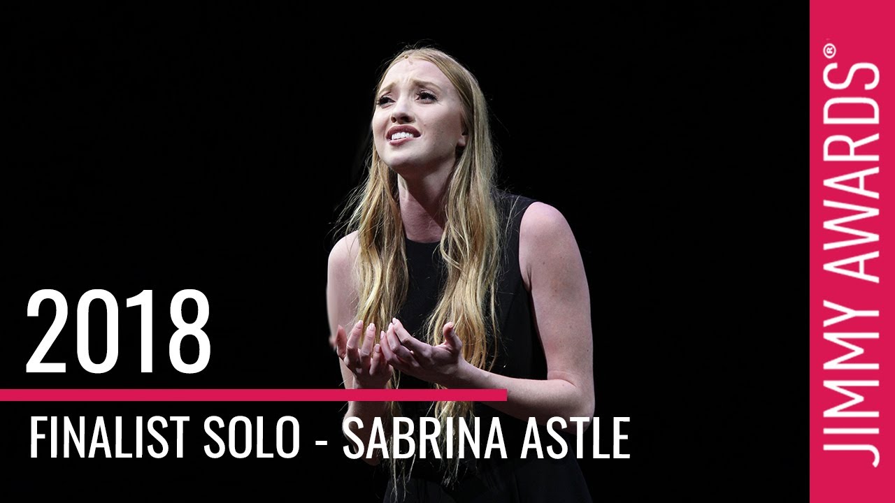 2018 Jimmy Awards finalist Sabrina Astle