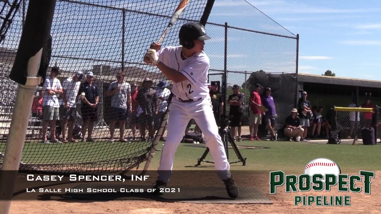 Casey Spencer Prospect Video, Inf, La Salle High School Class of 2021