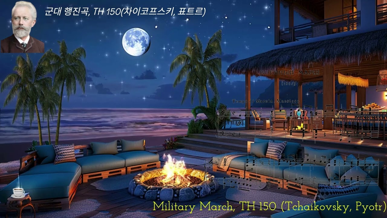 ✦‿✦군대 행진곡, TH 150(차이코프스키, 표트르) ✦‿✦Military March, TH 150 (Tchaikovsky, Pyotr)✦‿✦