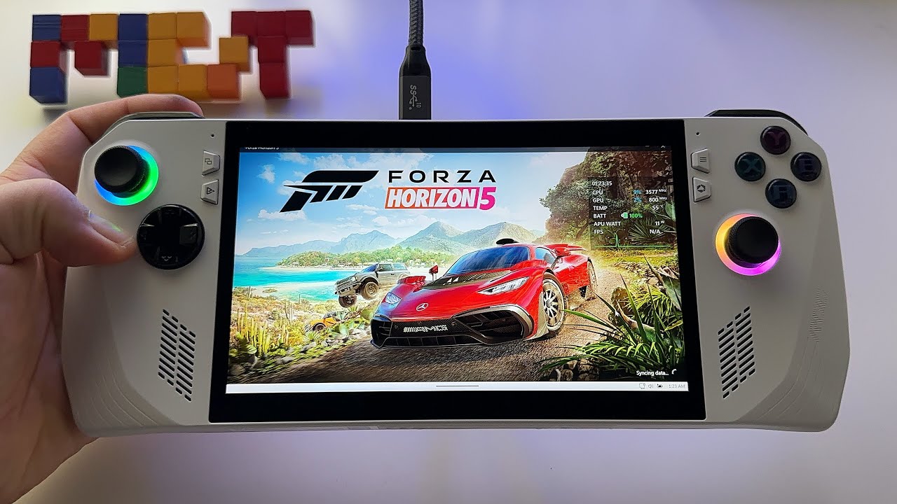 Forza Horizon 5 | Asus Rog ALLY 1080p, medium graphics, No FSR gameplay | RC71L Z1 Extreme