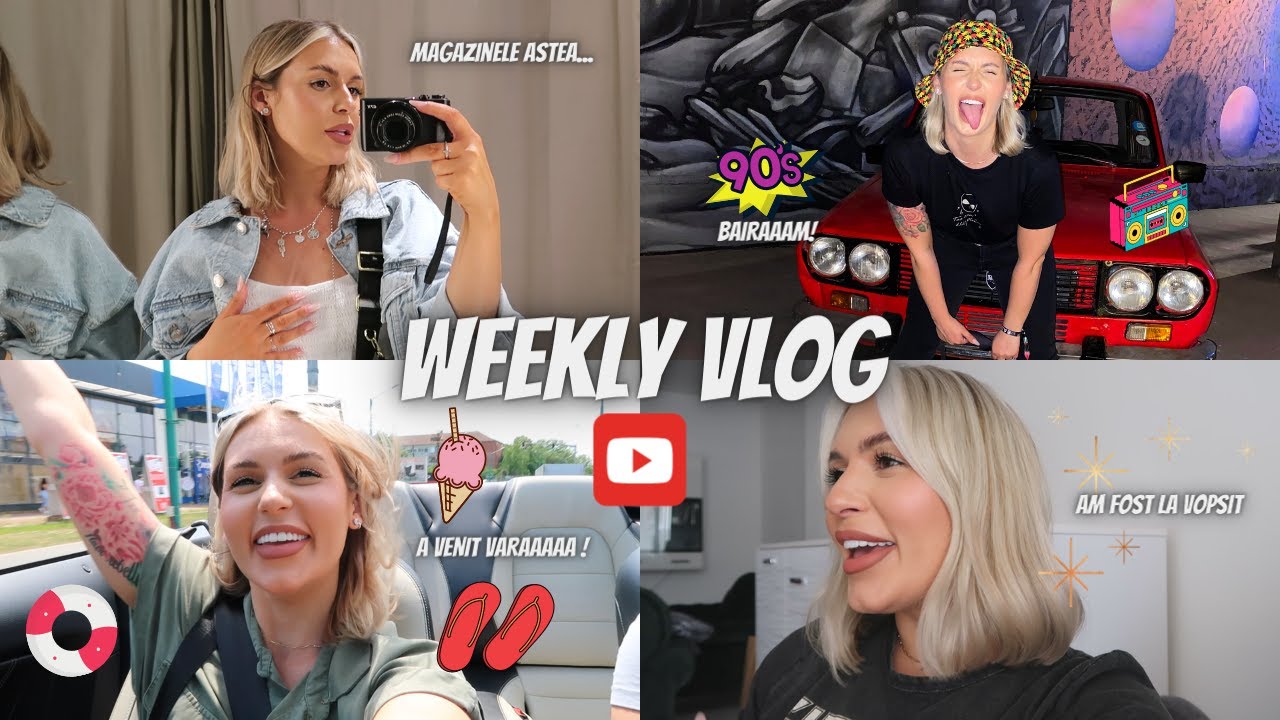 PRIMA PETRECERE PE TIMP DE 🦠😷| NEW HAIR | A VENIT VARA OFICIAL| CHEF DE VACANTA ⛱ | WEEKLY VLOG