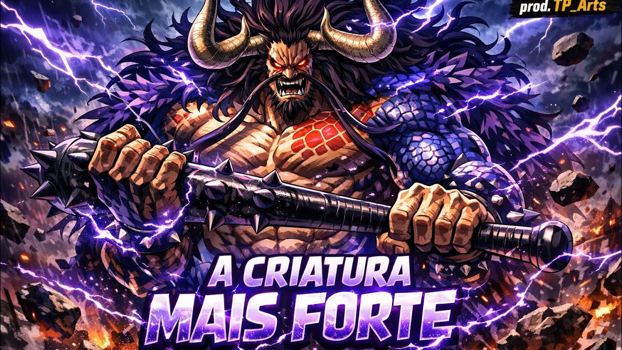 Kaido - A Criatura Mais Forte (Rap de Anime) | One Piece