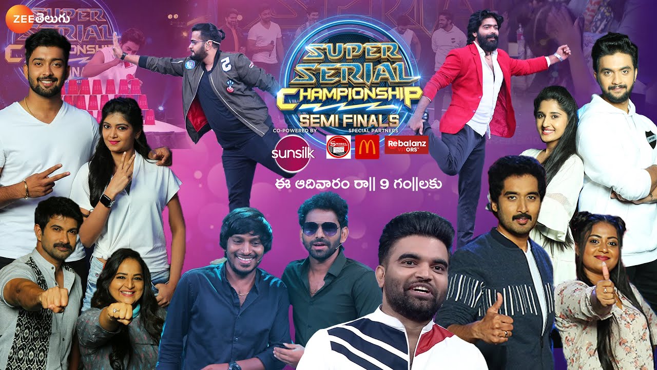 Super Serial Championship Season 3 | Semi-final 2 Promo | Pradeep Machiraju - Sun, 9 PM