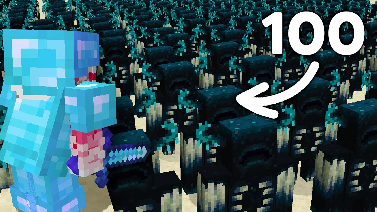 Killing 100 Wardens In Survival