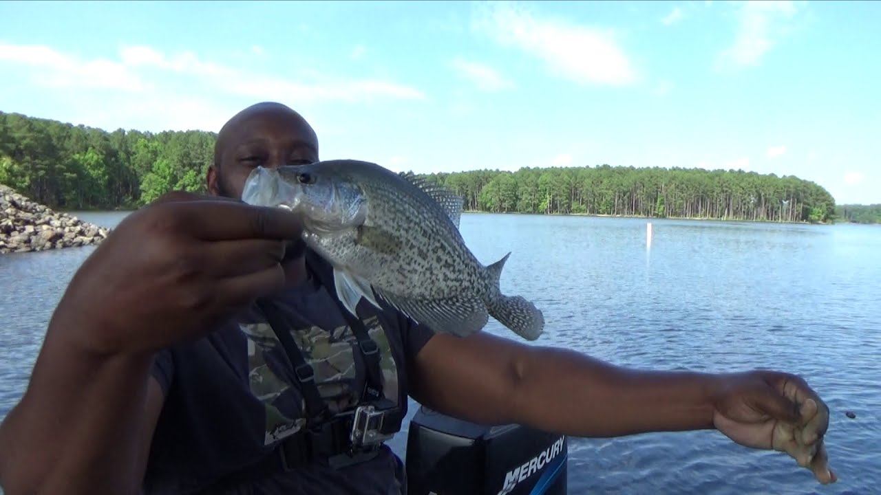 Crappie Fishing Jordan Lake, NC