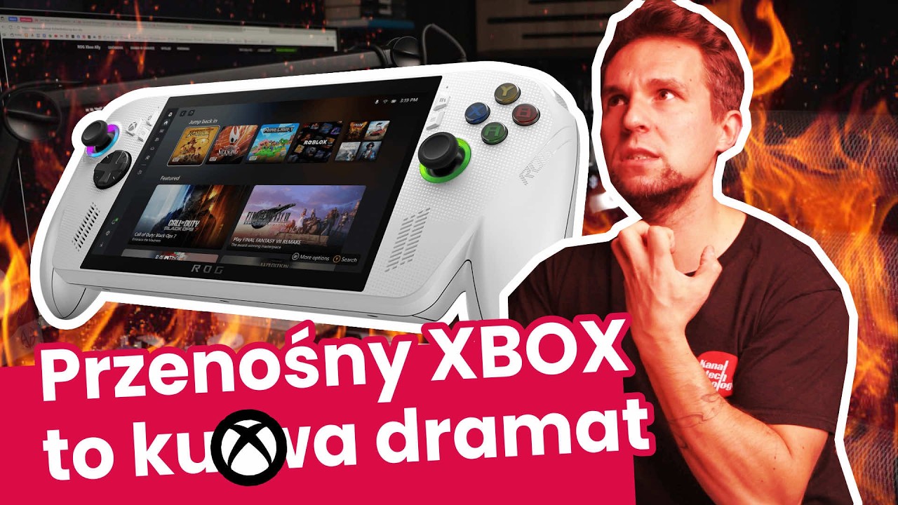 Sprawdziłem przenośnego Xboxa. CO TU SIĘ WYDARZYŁO?!