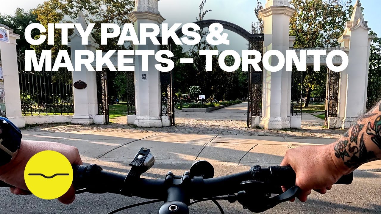 Toronto Scenic Summer Ride - Ossington Ave to St. Lawrence Market