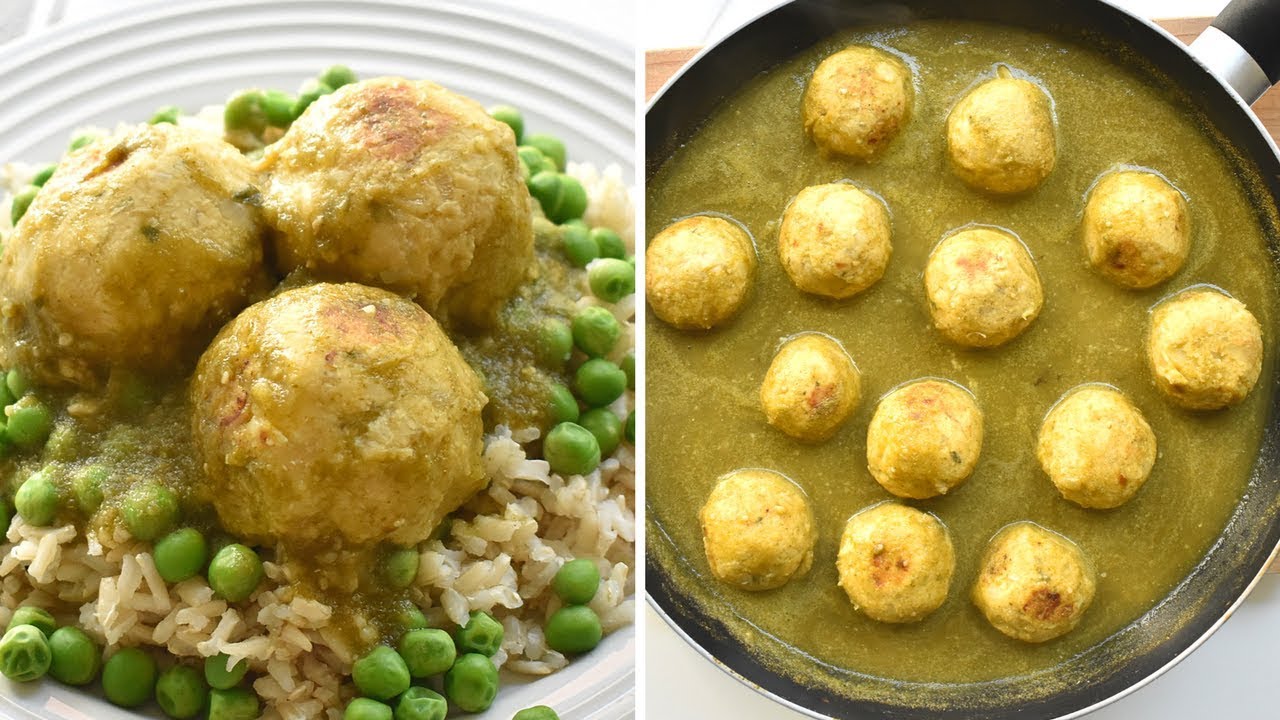 COMIDA SALUDABLE : ALBÓNDIGAS DE GARBANZO