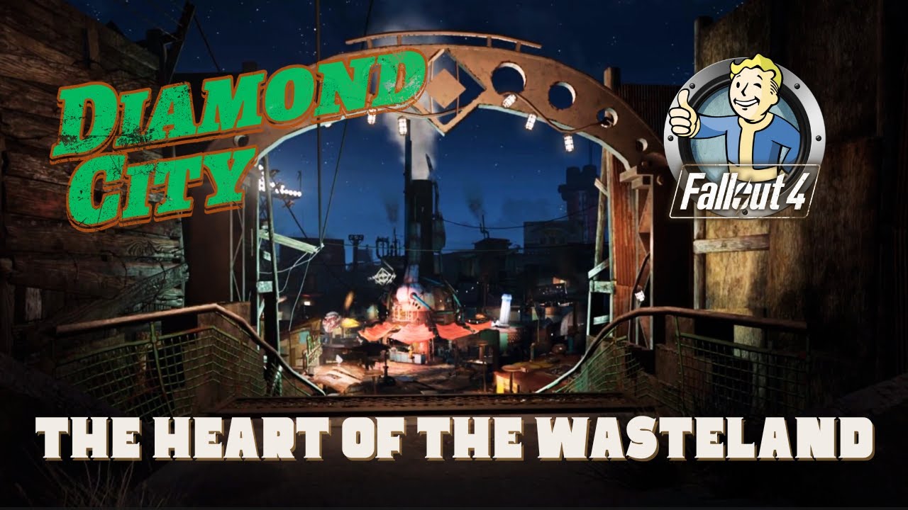 Fallout 4: Strolling through Diamond City