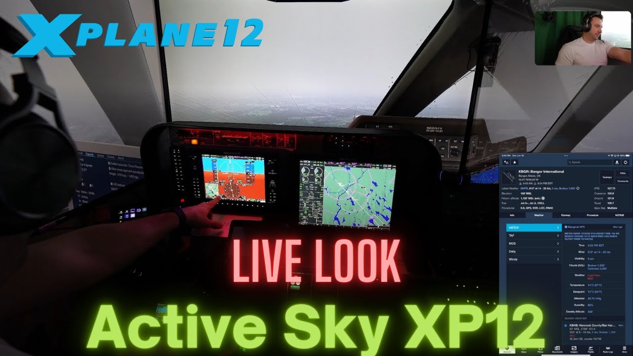 LIVE Look: Active Sky XP12