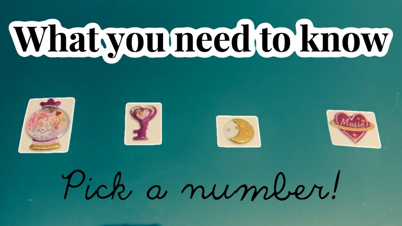 ✨What do you need to know? Pick a number (timeless reading)✨