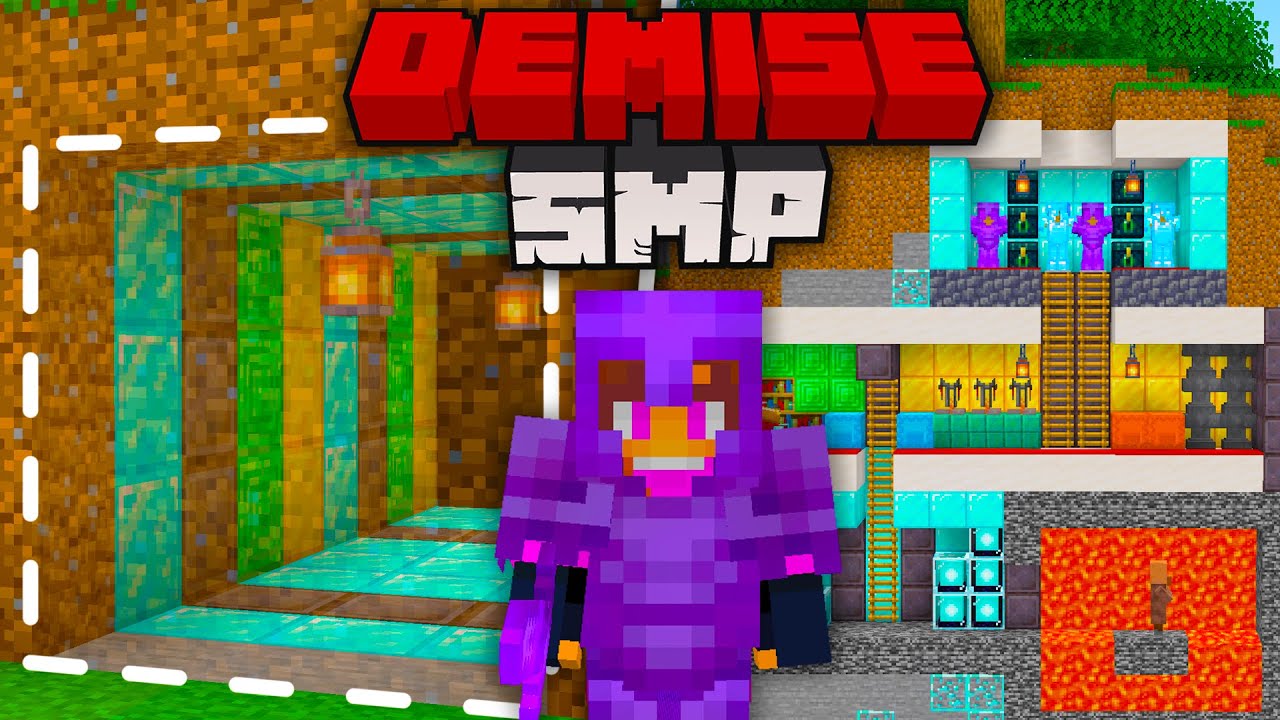 I Found A SECRET BASE On The Most BRUTAL Minecraft SMP