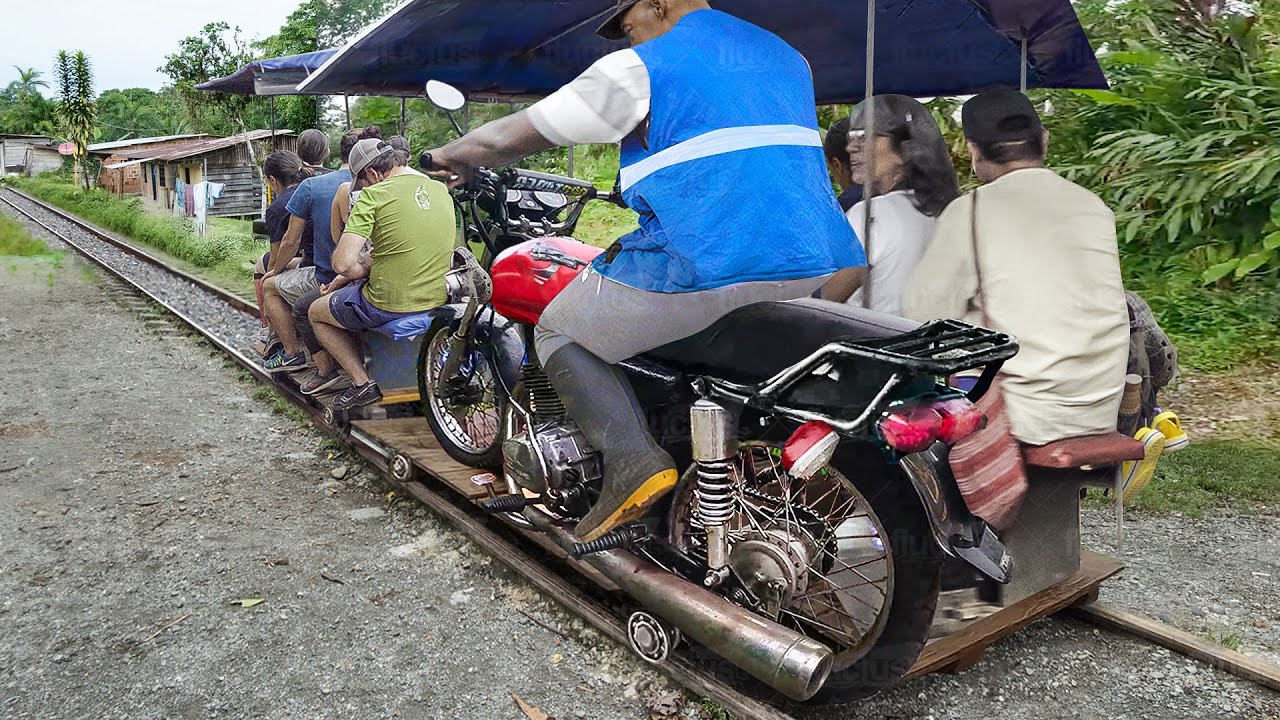 A Day in Life of Colombian Riding The Cheapest Train of Colombia