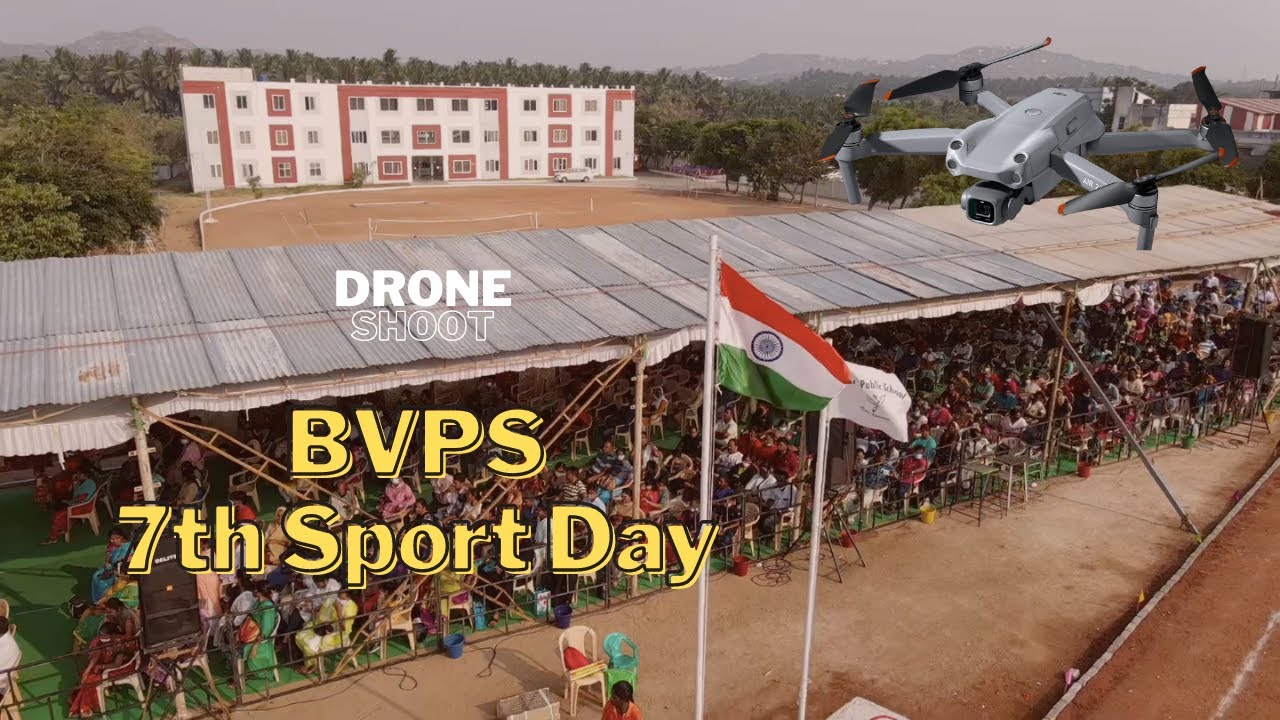 BVPS School Event [ 7th Sports Day ]  || Drone shooting