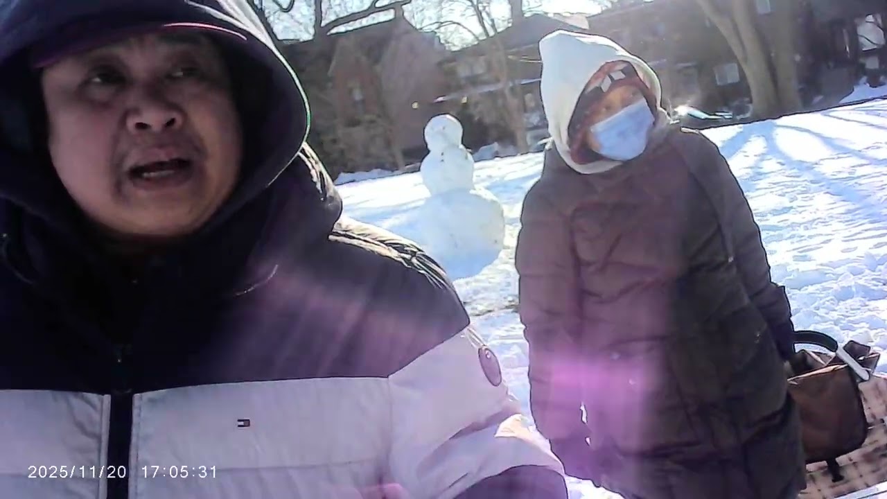 The Joy of a Snow Day! Meeting Mr. Snowman on My Walk