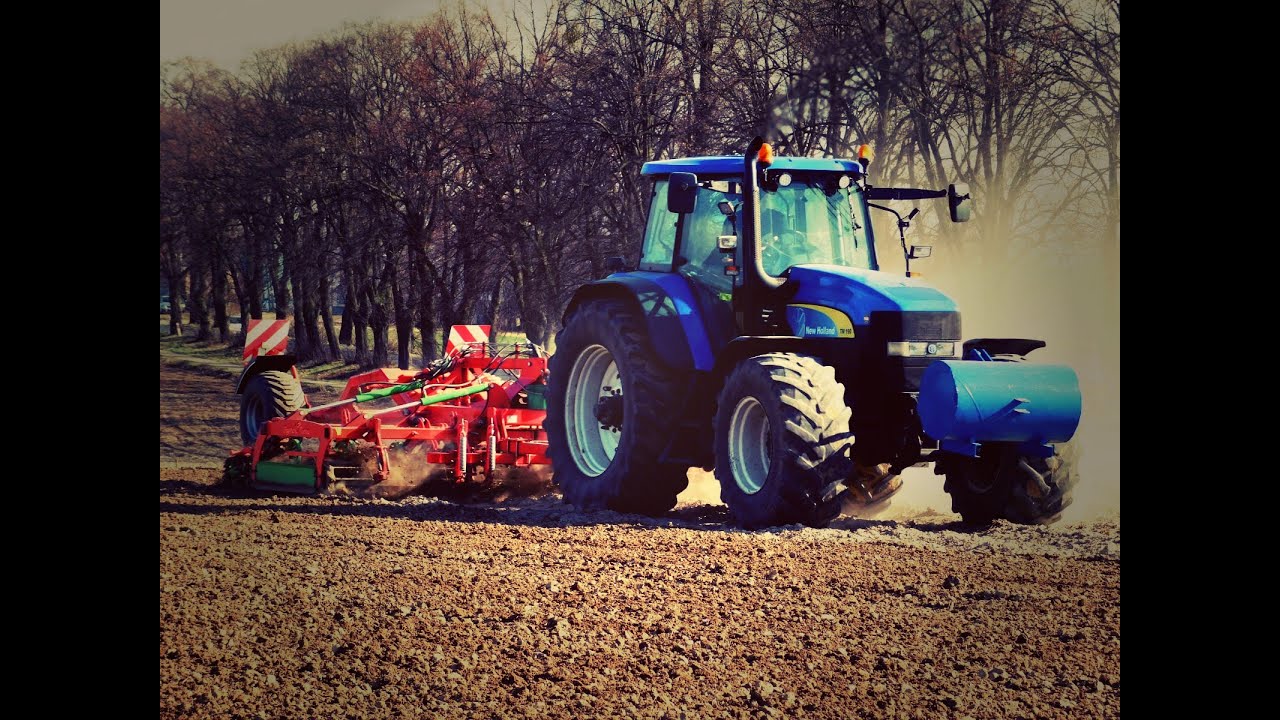 Prace wiosenne 2019 - New Holland TM190, T6020