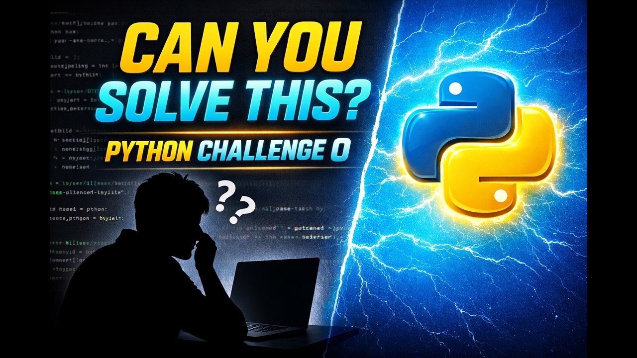 Python Beginner Coding Challenge #0 (2026) - Can You Solve This Easy One?