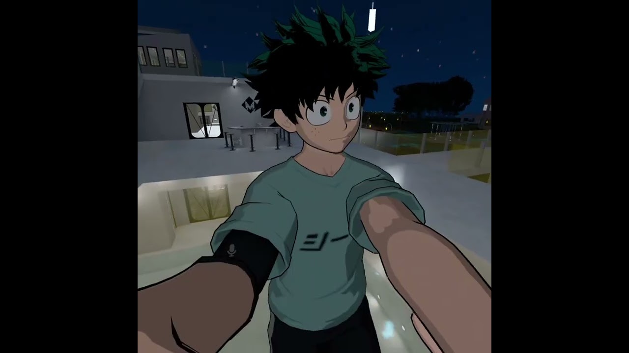 Mha deku and bakugo hang out 