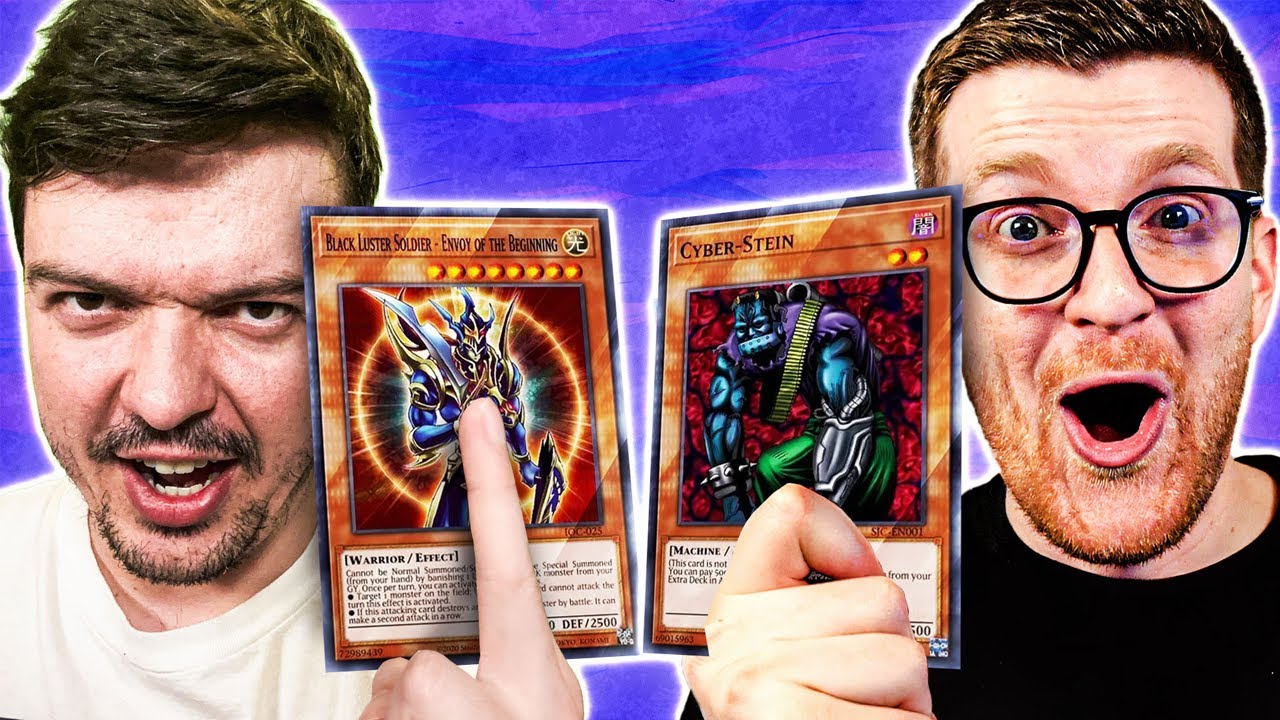 WE DUELED WITH CLASSIC YU-GI-OH! CARDS!!!
