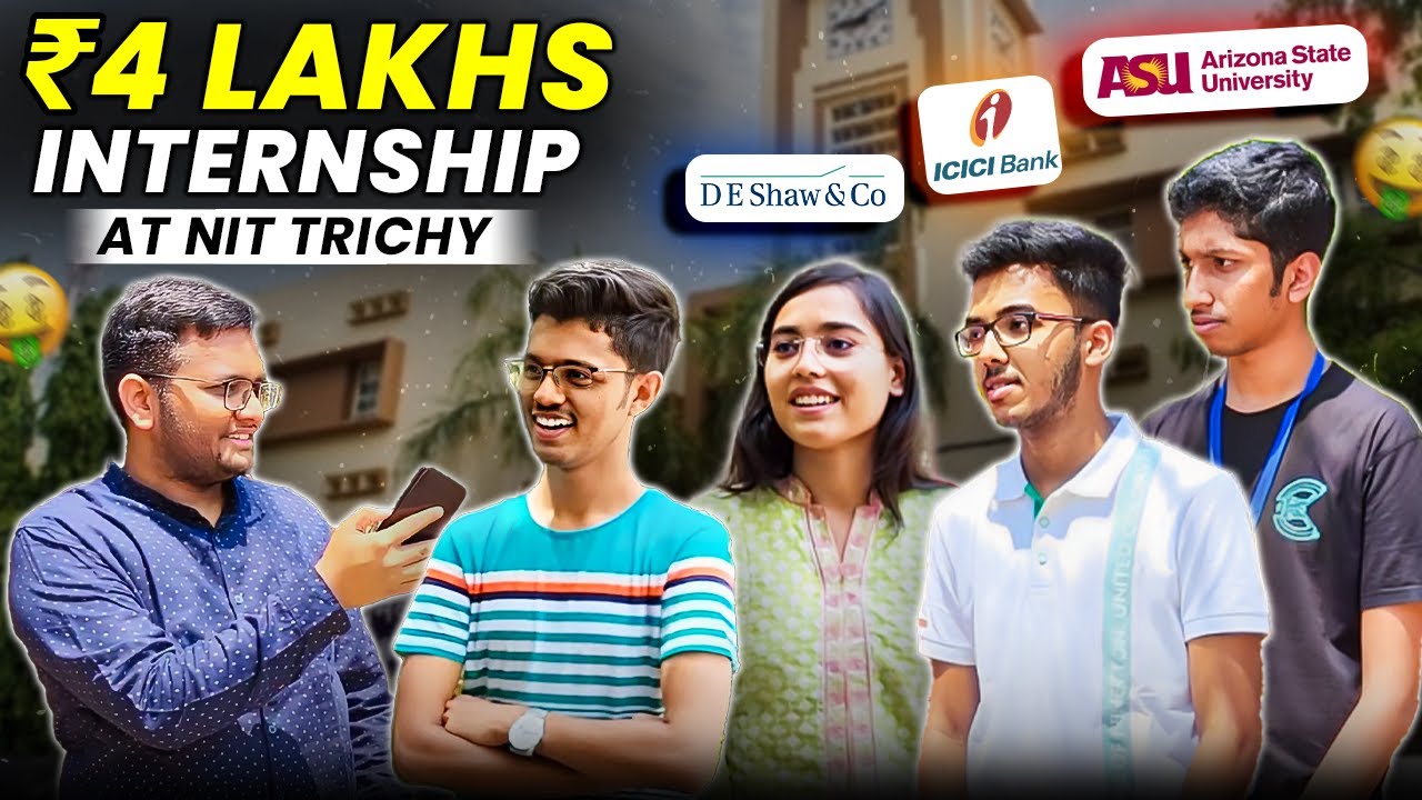NIT Trichy Placements 2024 | How to get a Job in 2024 | NIT Trichy Review