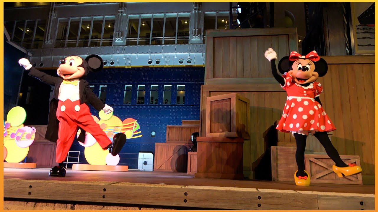 【高画質】夜回のDブロック最前列！ジャンボリミッキー・レッツダンス！【東京ディズニーシー】／ Jamboree Mickey! Let's Dance!  from TokyoDisneySea