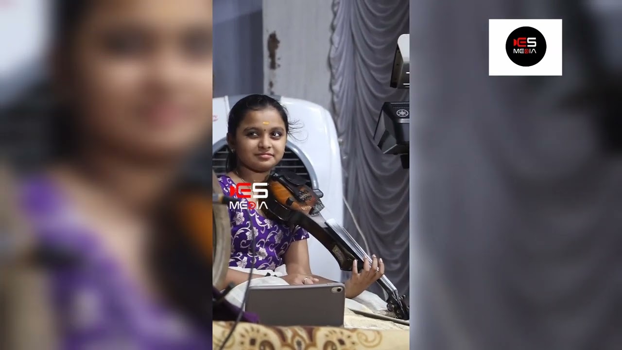 Ganga Sasidharan Violinist  🎻💗 Sree Parthasarathy Temple Adoor 