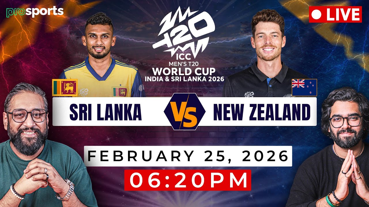 🔴LIVE Sri Lanka vs New Zealand! | Super 8s | T20 World Cup Live
