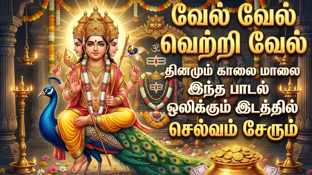Tuesday Powerful Murugan Tamil Bhakti Songs | Murugan Tamil Bhakti Padalgal | Skanda Bhakti Songs