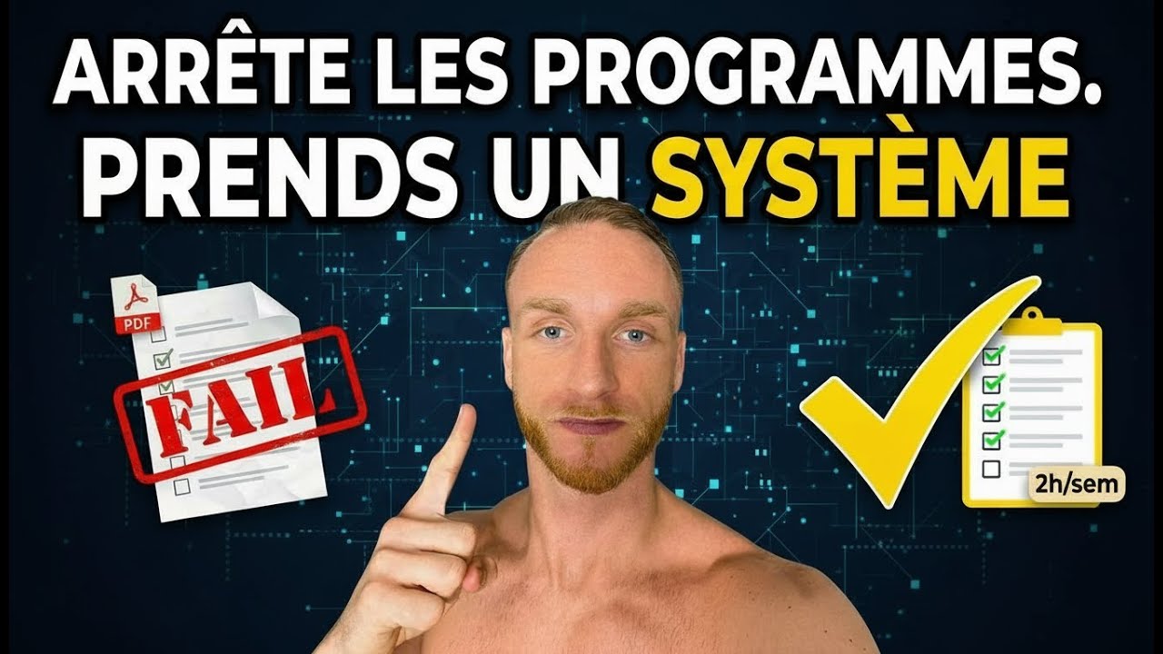 Programme vs système : pourquoi un coach sportif change tout (vraiment)
