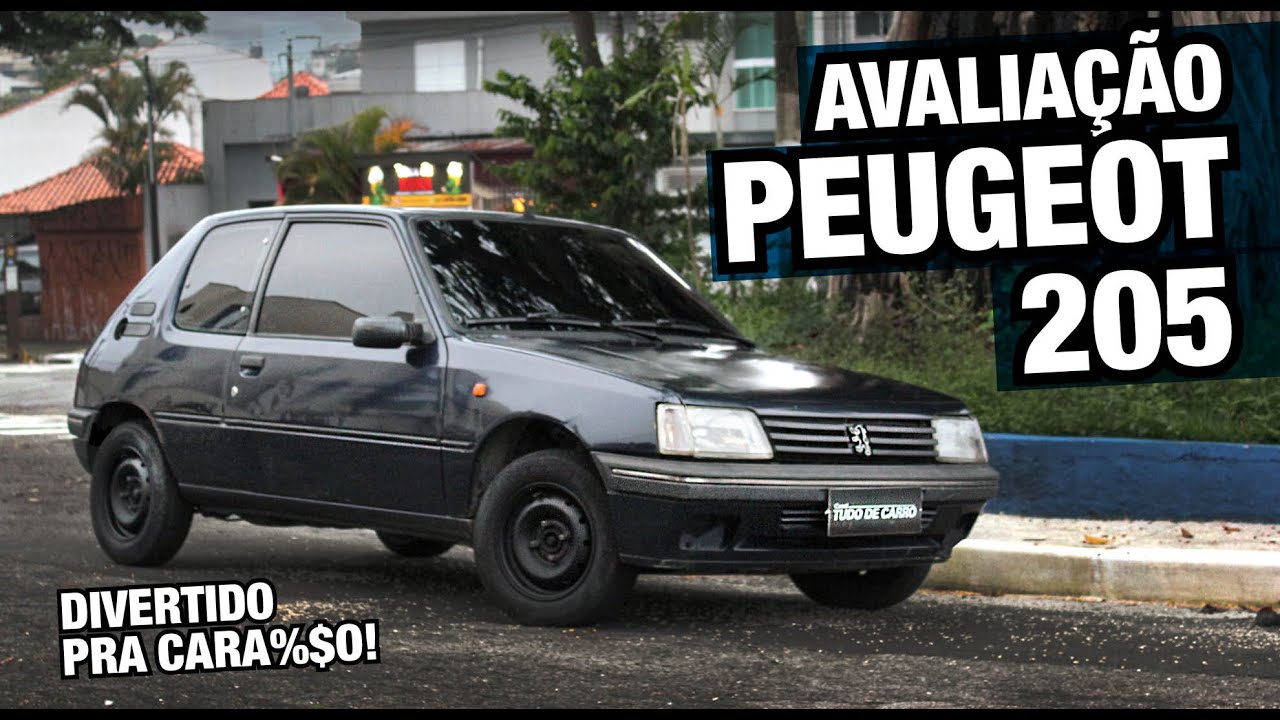 Avaliação - Peugeot 205 XSI 1.4 - 1996 - O carro perfeito para um project car