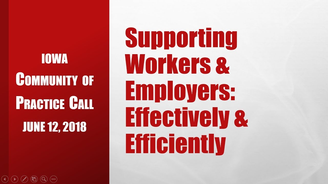 The Role of Systematic Instruction in Supported Employment  June 2018